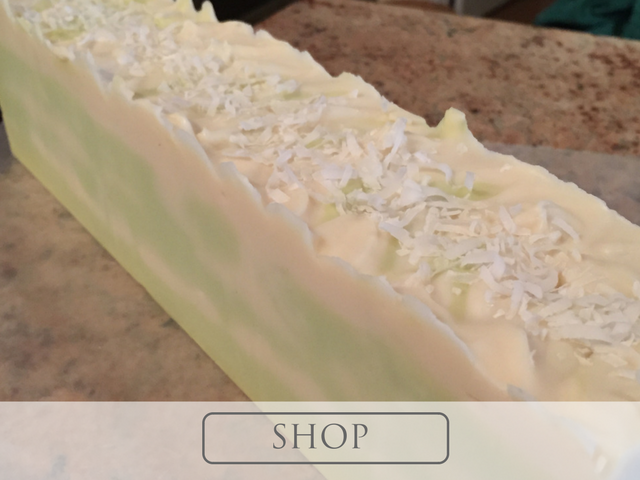 Lime-Kissed Coconut Milk Soap